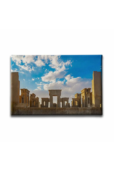 enmalife Pictură murală pe pânză cu peisaj din Iran