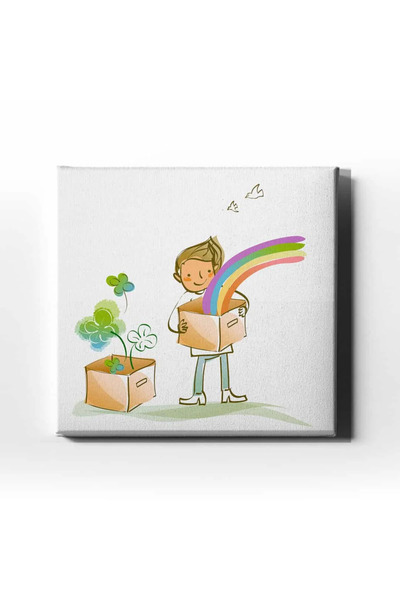 enmalife Dream Box Children's Room Canvas Wall Painting