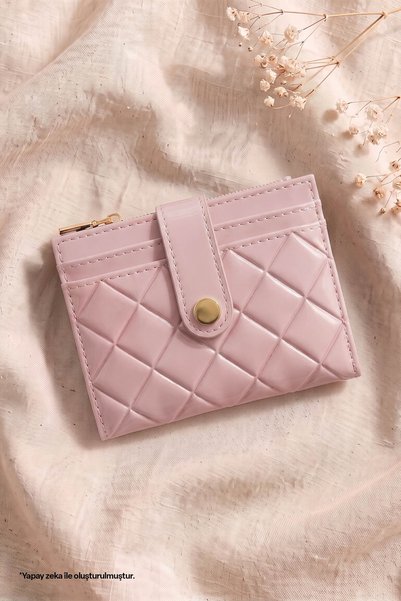 InStyle Quilted Detail Powder Wallet