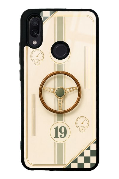 S Mode حافظة هاتف Xiaomi Redmi Note 7 Classic Racer 7 بتصميم لامع