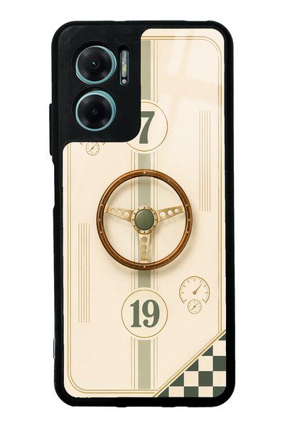 S Mode حافظة هاتف لامعة بتصميم Xiaomi Redmi Note 11E Classic Racer 7