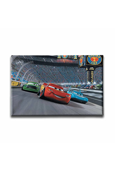 enmalife Διακοσμητικός πίνακας τοίχου από καμβά Lightning Mcqueen