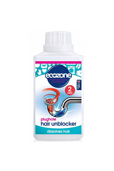 Ecozone Solutie pentru Desfundarea Tevilor Blocate de Par Ecozone, 250 ml