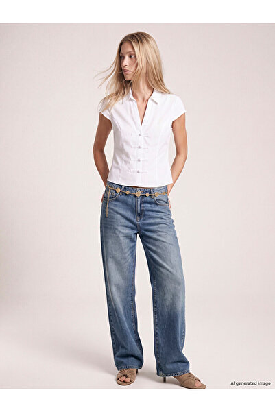 LC Waikiki I Wide Leg Women's Jean Pants from Freezen Store
