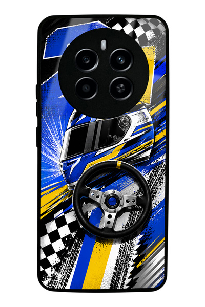 S Mode Realme 12 Victory Lap Design Glossy Phone Case