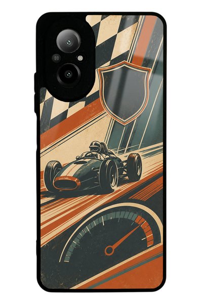 S Mode Realme 12 Lite Heritage Racer Design Glossy Phone Case