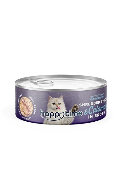 Yetişkin Kediler Için Tavuklu & Kalamarlı Konserve 12*70 gr