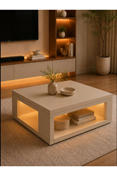 silks mobilya LEDLİ ORTA SEHPA