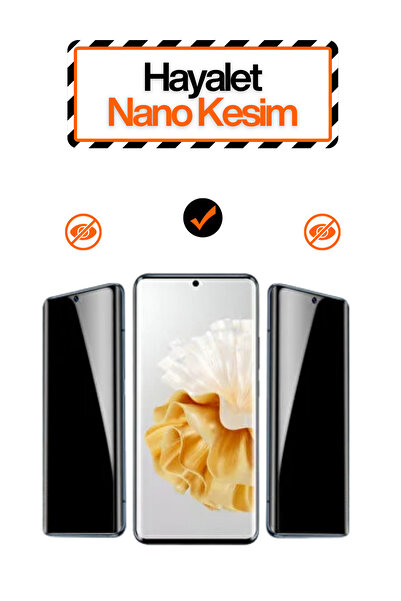AS MOBİLE Tecno Spark 20 Pro Plus Uyumlu Hayalet Nano Ekran Koruyucu | 30° Gi...