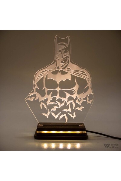 Generic Brand Φωτιστικό LED "Batman" W00818