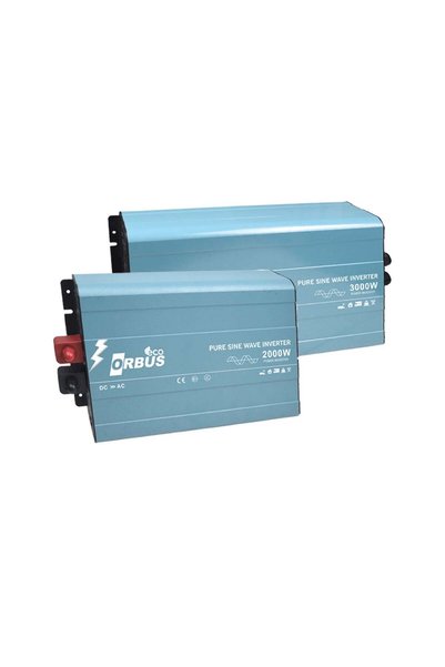 ORBUS Eco İntelligent 12 Volt 1000 Watt Tam Sinüs İnverter