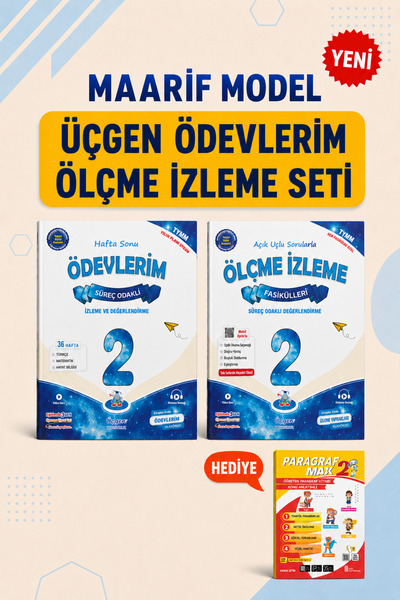 Üçgen Yayıncılık 2.SINIF – ÜÇGEN BECERİ TEMELLİ ÖDEVLERİM + ÖLÇME İZLEME + PA...