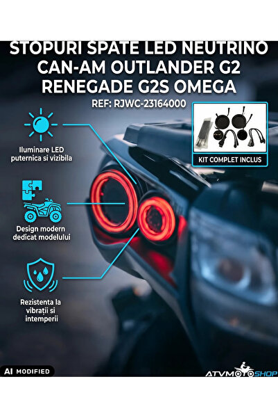 RJWC ΣΤΟΠΟΥΡΙ ΣΠΕΪΤ ΛΕΝΤ ΝΙΟΥΤΡΙΝΟ ATV CAN-AM OUTLANDER G2 RENEGADE G2S