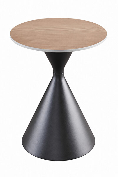 Gharaib Al Tuhaf Ceramic Round Service Table Shs-035S Light Brown