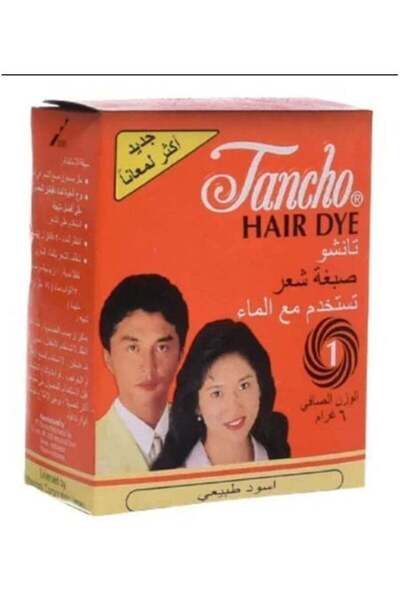 Tansho شعر جاف أسود 6 جرام