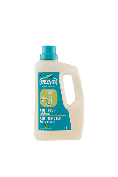 Eezym Soluție Bio-Enzimatică pentru Țevi și Scurgeri – Herbal Fresh – 1L
