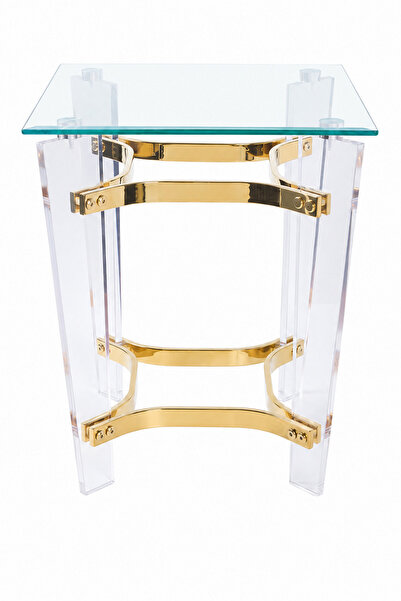 Gharaib Al Tuhaf Single Glass Service Table 4545 Gold 3023
