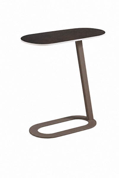 Gharaib Al Tuhaf Single Ceramic Service Table S06 Brown