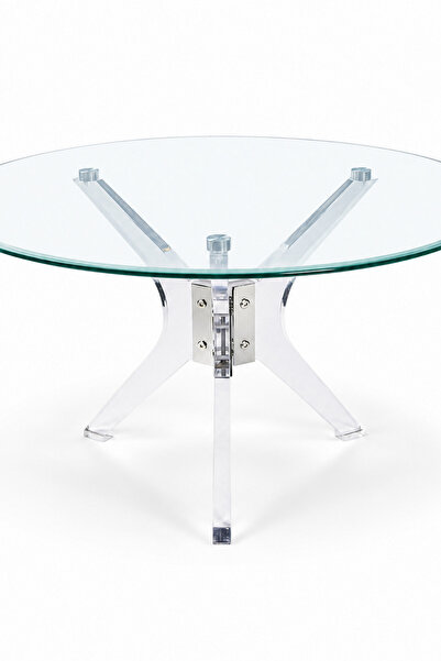 Gharaib Al Tuhaf Tea Table Akleric Single Glass 8080 3022 Silver