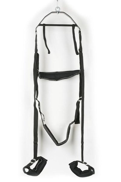 bad kitty Leagăn sex swing cu accesorii, suport metalic, curele reglabile, bici, mască, max. 100 kg