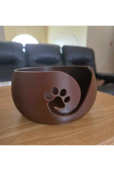 DU&ER وعاء خيوط على شكل مخلب كلب، حامل خيوط الصوف، منظم خيوط الحياكة، حاوية خ...