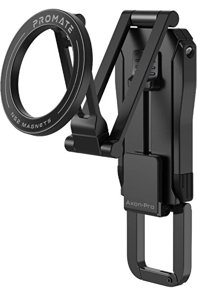 Promate Axon Magnetic Phone Mount Stand (PRO) 16x N52 Magnets, 360° Rotatable...