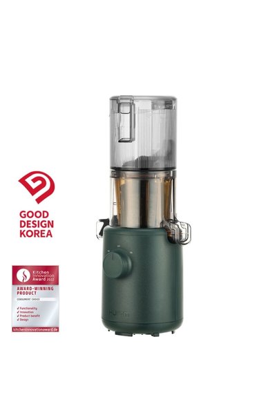 Hurom Storcator lent H310A, compact, fără BPA, verde, 100W, Juice Bible