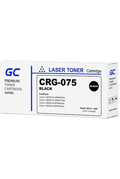 Generic CRG-075 Compatible Toner Cartridge (CRG-075) for i-SENSYS LBP646Cdw i...