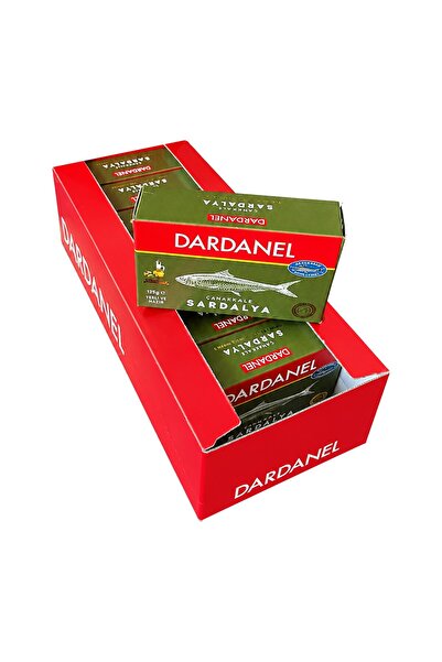 Dardanel Zeytinyağlı Çanakkale Sardalya 125 gr 8 li Kutu