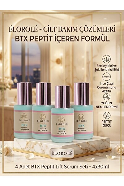 4 lü set ( 4 btx peptide lift serum)