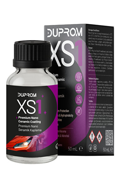XS1 Premium Nano Seramik Kaplama 50 ml 10H Boya Koruma