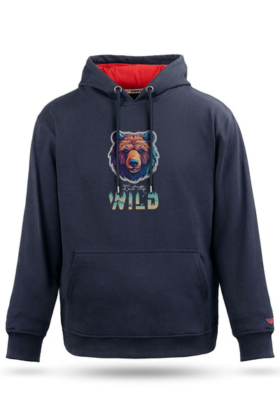 Tarrzzcom Unisex Hooded Sweatshirt Bear Colored Design