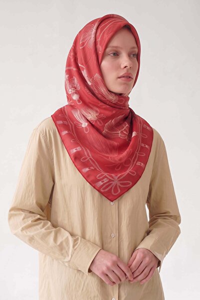 Levidor Pomegranate Flower Rope Patterned Marvella Scarf