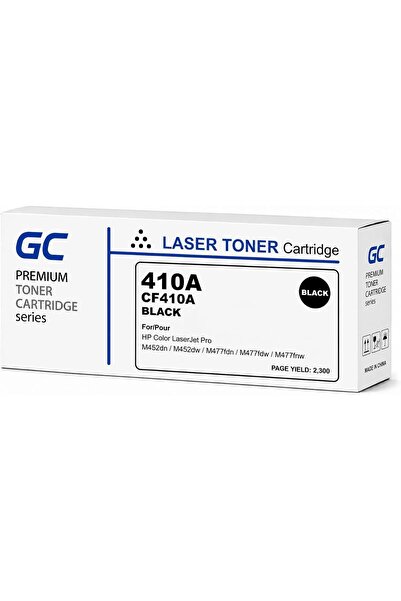 Generic 410A Compatible Toner Cartridge (CF410A) for HP Color LaserJet Pro M4...