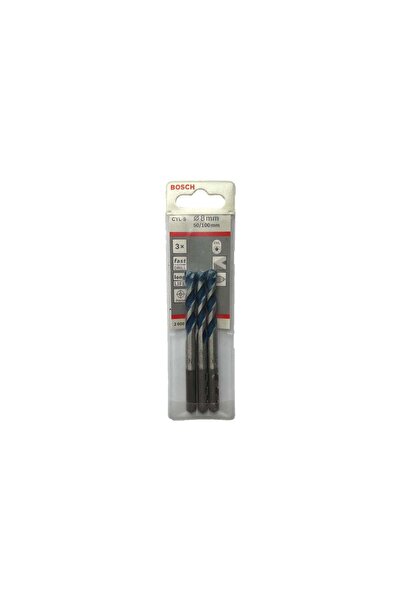 Bosch Σετ 3 τεμαχίων τρυπανιών τοιχοποιίας CYL-5 για Bosch, με στέλεχος Power...