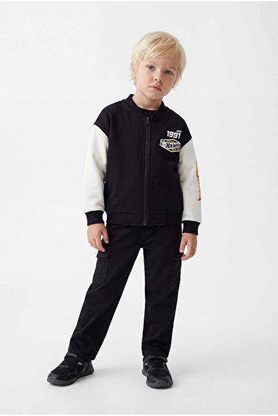 PAULMARK Boy's Printed College Jacket