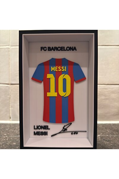 Genel Markalar Lionel Messi FC Barcelona Özel Tasarım 3 Boyutlu (3D) Premium ...