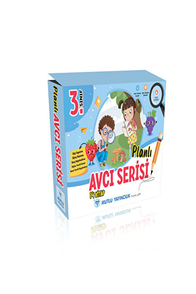 Mutlu Yayıncılık MUTLU Planlı Avcı Serisi 3.Sınıf (Set) Yeni Ürün ! ( 2026-20...