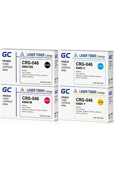 Generic CRG-046 Compatible Toner Cartridge Full Combo Set (CRG-046) for Canon...