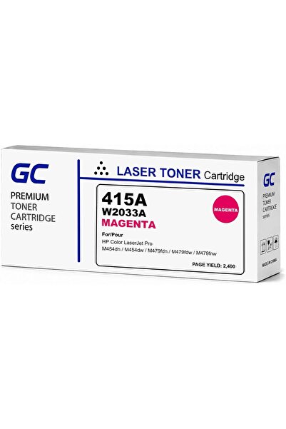Generic 415A Compatible Toner Cartridge (W2033A) for HP Color LaserJet Pro M4...