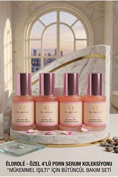 4 lü pdrn somon dna glass skin serum seti