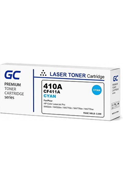 Generic 410A Compatible Toner Cartridge (CF411A) for HP Color LaserJet Pro M4...