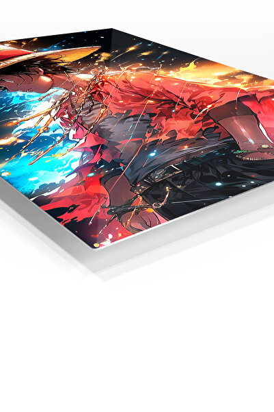Emesa Art Monkey D. Luffy Anime Metal Wall Art