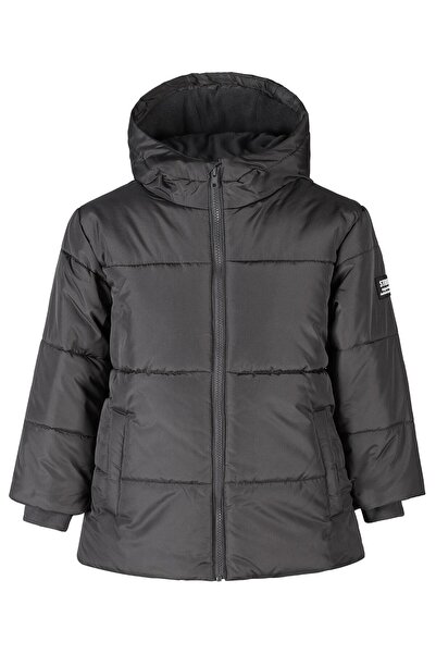Civil Boys Strong Label 6-9 Years Old Coat - Gray