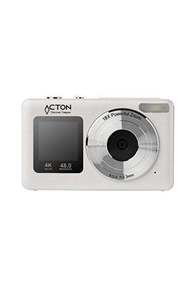 Canon ACTON Selfix Dijital Fotoğraf Makinesi (Beyaz)