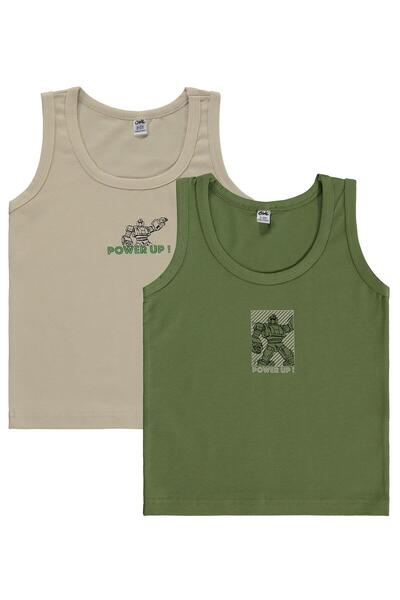 Civil Boys Robot 2-12 Years Old Boy 2-Piece Athlete Set