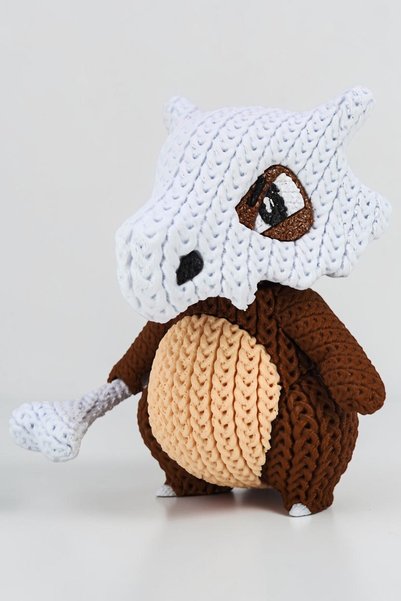 Hunga Pokémon Cubone - Yün Örgü Görünümlü Figür