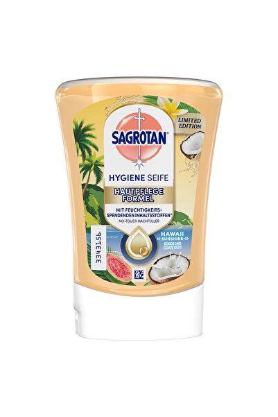 Sagrotan Rezervă de săpun fără atingere, Nucă de cocos și Guava, 250 ml