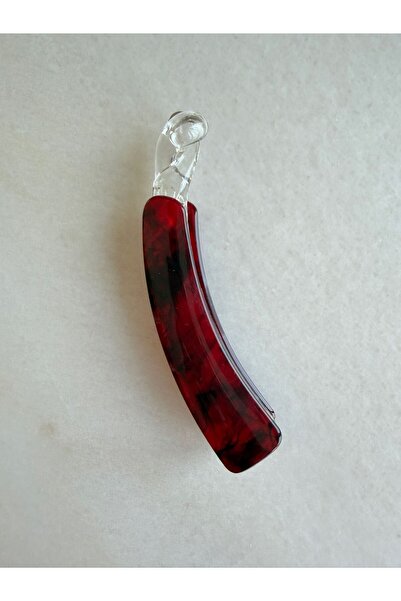 nesdesignn Smoke Patterned Banana Buckle — Red