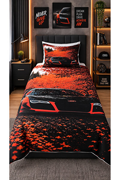 AYBERK HOME TEXTİLE Hiz Tutkusu 5D Digital Printed Cotton Single Duvet Cover ...